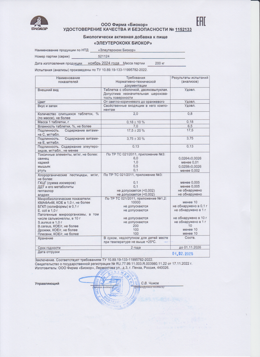 Паспорт №112024